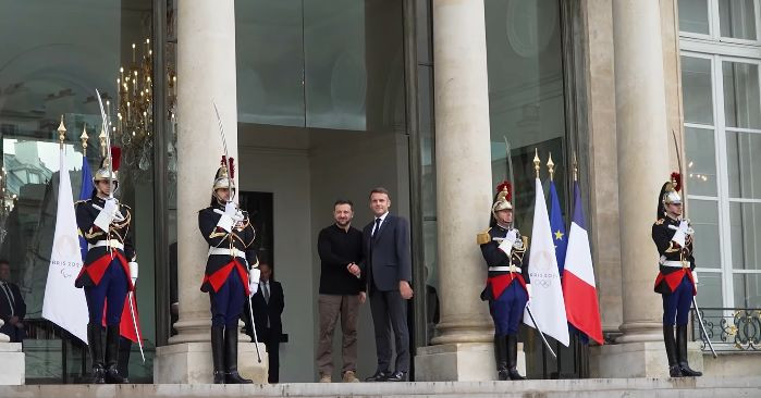 Владимир Зеленский представил Эммануелю Макрону План победы и обсудили дальнейшую стратегию