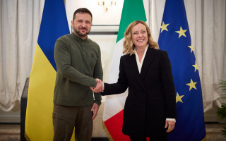 Владимир Зеленский обсудил План победы с Джорджией Мелони