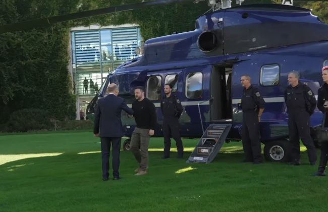 Владимир Зеленский встретился с Олафом Шольцем, чтобы представить стратегию приближения мира