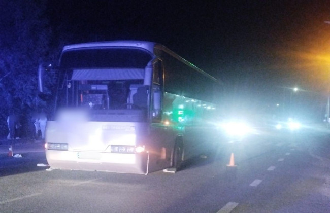 В Винницкой области рейсовый автобус сбил пешехода
