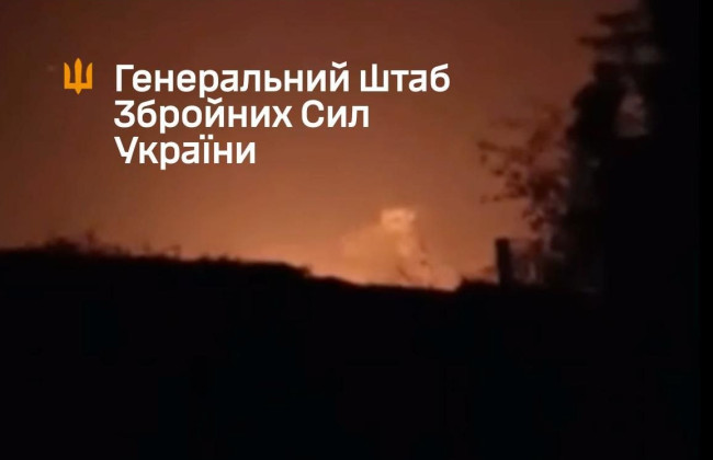 ВСУ уничтожили топливные запасы армии рф в Луганской области