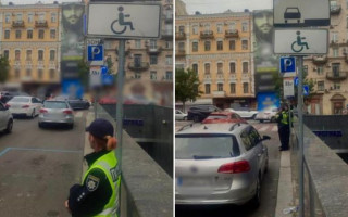 У Києві покарали чергових «героїв паркування», фото