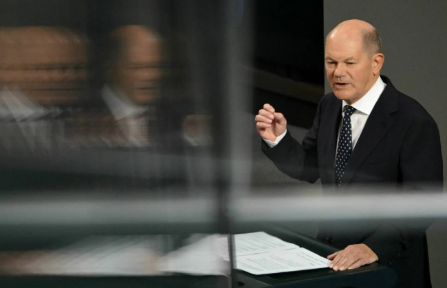 Олаф Шольц заявил, что готов поговорить с путиным о справедливом мире в Украине