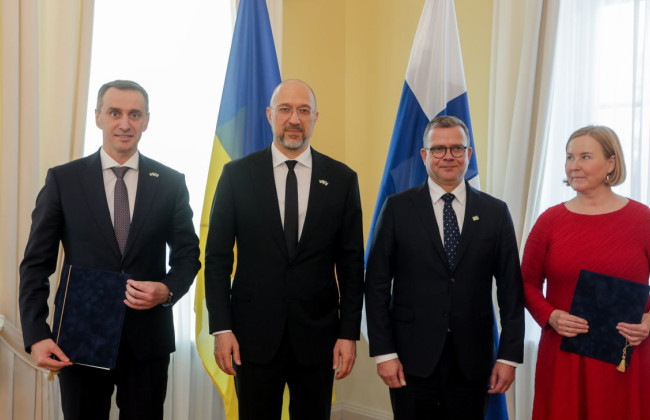 Украина получит от Финляндии новый пакет помощи с энергооборудованием