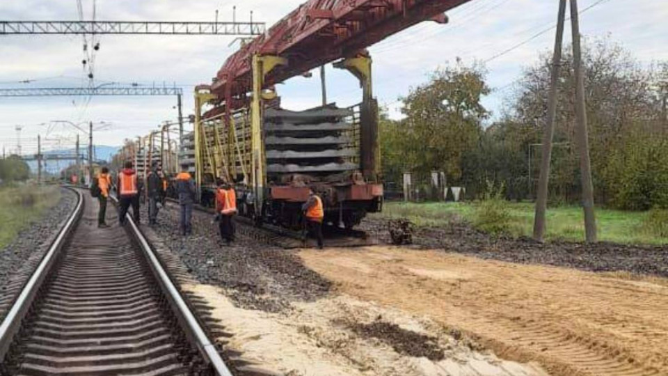 Укрзалізниця виконала майже половину робіт з будівництва євроколії Чоп-Ужгород