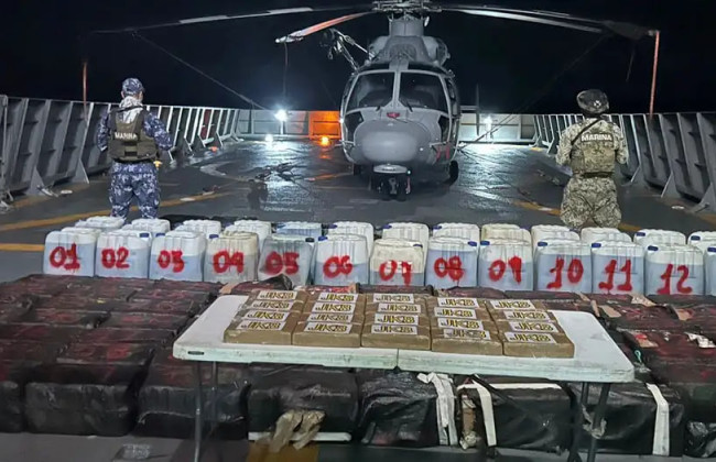 У Мексиці вилучили рекордні 8,4 тонни наркотиків на $100 млн