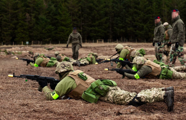 Более 100 тысяч украинских военных прошли подготовку за рубежом