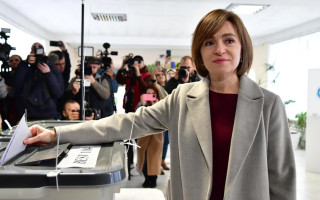 Майя Санду победила в первом туре президентских выборов в Молдове