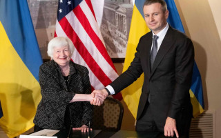 Министры финансов Украины и США подписали совместное заявление о предоставлении $20 млрд Украине в рамках инициативы G7