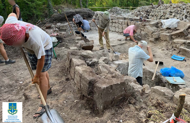 В Украине составили первое подозрение археологу с рф в совершении преступления против украинского культурного наследия