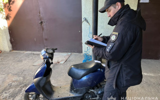 На Одещині спіймали молодика, який викрав мопед під час комендантської години