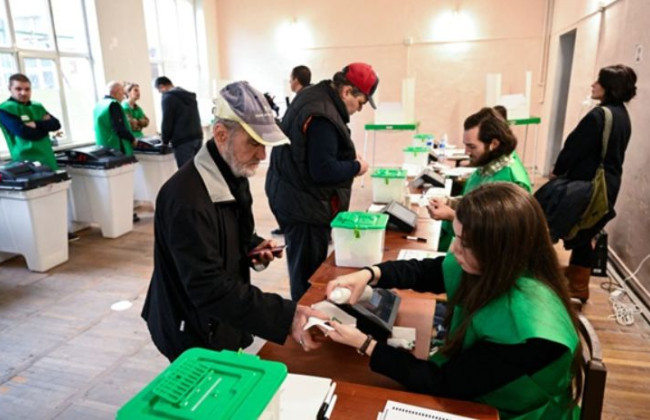 На выборах в Грузии правящая партия «Грузинская мечта» набрала более 50% голосов