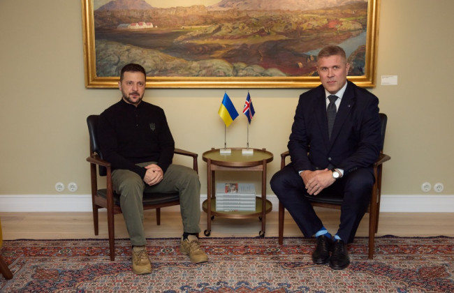 Владимир Зеленский обсудил с премьером Исландии оборонное производство и поддержку на пути в НАТО