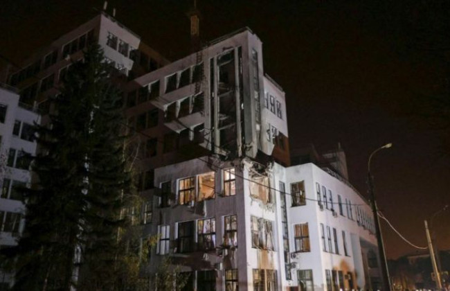 У Харкові внаслідок російського обстрілу пошкоджено Господарський суд Харківської області