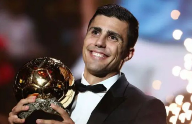 Футболіст «Манчестер Сіті» та збірної Іспанії Родрі отримав «Золотий м’яч»