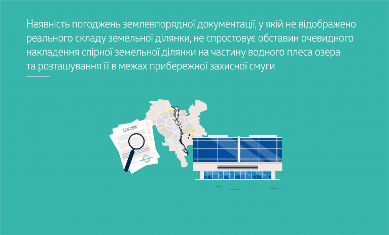 Суд визнав недійсним договір на будівництво торгового центру біля водного фонду Києва