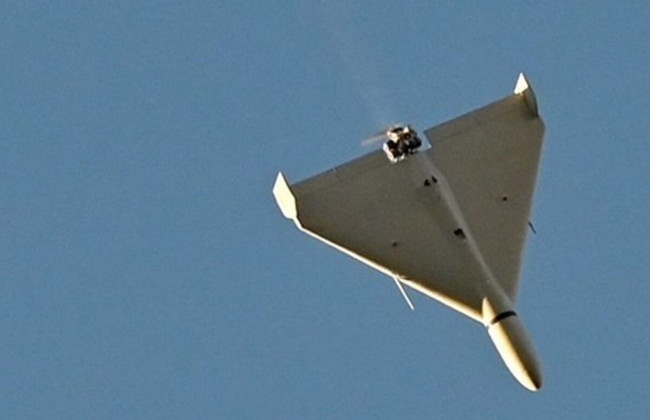 В Шевченковском районе Киева из-за падения обломков дрона горит офисное здание