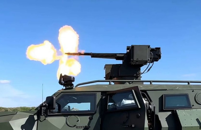 Бронированный модуль «Таврия» с крупнокалиберным пулеметом допущен к эксплуатации ВСУ