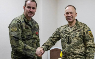 Олександр Сирський обговорив з чеською делегацією підтримку ЗСУ