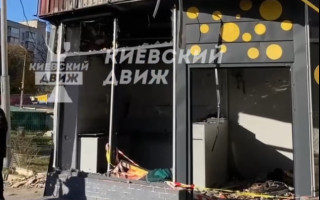 У Соломʼянському районі уламки дрона пошкодили будинки та авто – відео