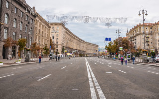 На Хрещатику тимчасово обмежать рух транспорту