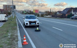 У Броварах від причепа легковика відлетіло колесо та вдарило 4-річну дівчинку
