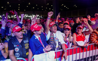 Як американці голосували та святкували перемогу Дональда Трампа, фото