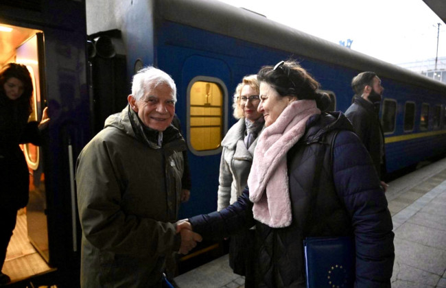 Жозеп Боррель приїхав з п'ятим візитом до Києва