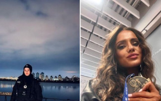 Київська поліцейська здобула бронзу на чемпіонаті з бодібілдингу, фото