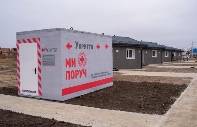 На Житомирщине открыли модульный городок для переселенцев – ключи получили 55 семей