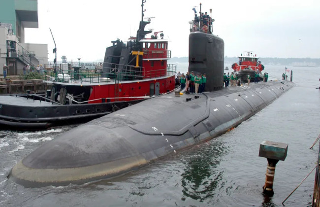 Атомная подводная лодка США попала в рыболовные сети возле Норвегии
