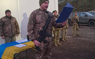 Добровольці «Українського легіону» у Польщі склали присягу