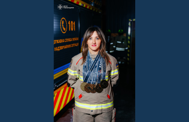 Ривненская спасательница стала чемпионкой мира по пожарному спорту