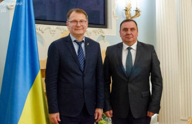 Глава ВС обсудил с депутатом Европарламента укрепления верховенства права в Украине