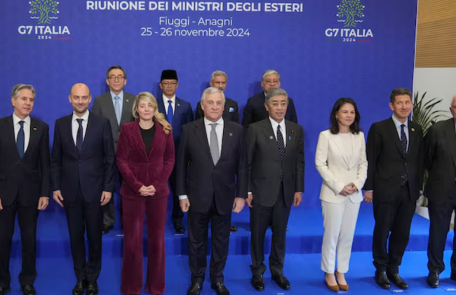 G7 осудили российский удар ракетой «Кедр» по Днепру и заявили о непоколебимой поддержке Украины