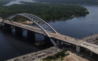 З 1 грудня відкриють рух легкових авто і пасажирського транспорту через Подільський мостовий перехід у Києві