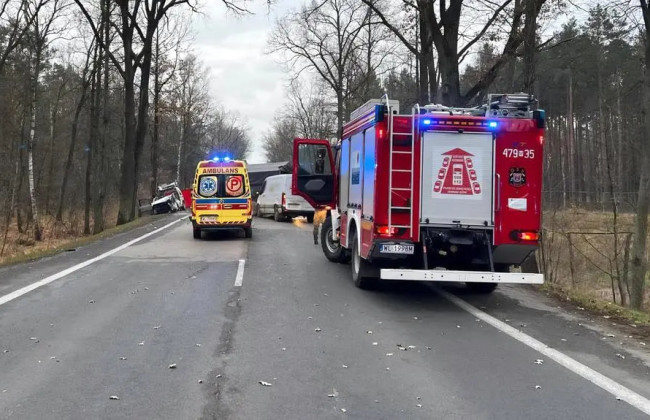 В Польше произошло ДТП с участием военного грузовика – есть пострадавшие