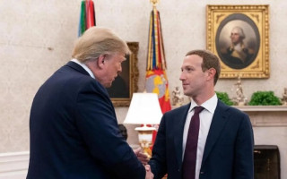 Засновник Facebook Марк Цукерберг зустрівся з Дональдом Трампом у резиденції Мар-а-Лаго