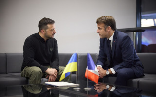 Зеленський обговорив з Макроном прискорення процесу передачі літаків Mirage та важливість запрошення України до НАТО