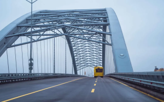 В Киеве открыли Подольско-Воскресенский мост, фото