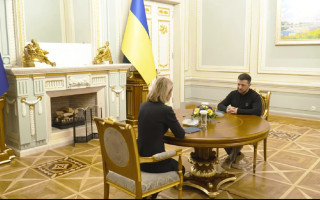 Президент України обговорив з верховною представницею ЄС потреби України в ППО