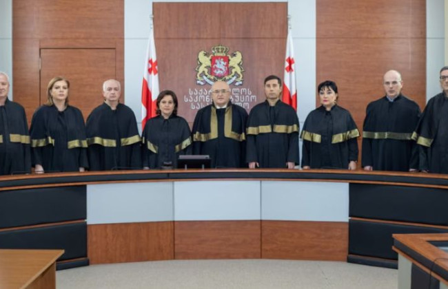 Конституційний суд Грузії не прийняв до розгляду позови щодо скасування результатів виборів