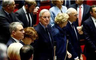 Парламент Франции отправил в отставку правительство Мишеля Барнье