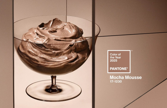 Pantone назвал главный цвет 2025 года — Mocha Mousse, фото