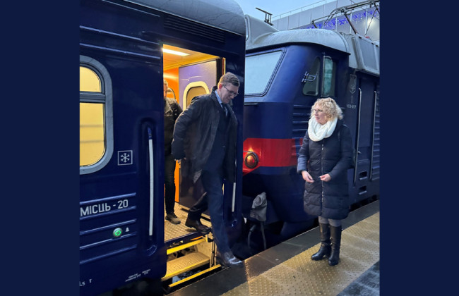 Премьер Эстонии Кристен Михал прибыл с официальным визитом в Киев