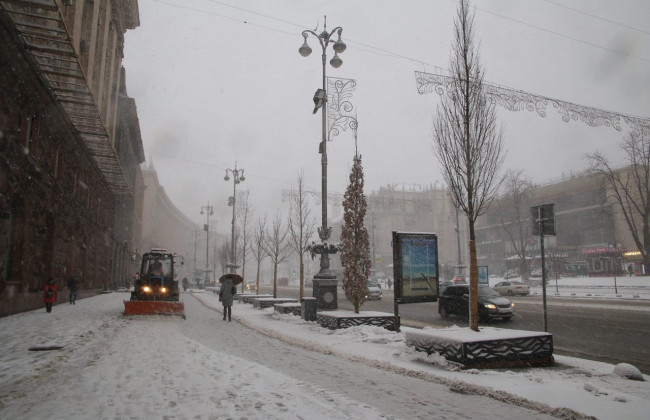 У Києві метеорологічна зима розпочалася раніше за норму