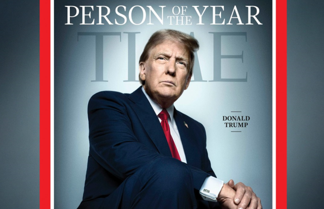 Дональд Трамп стал человеком года по версии журнала Time