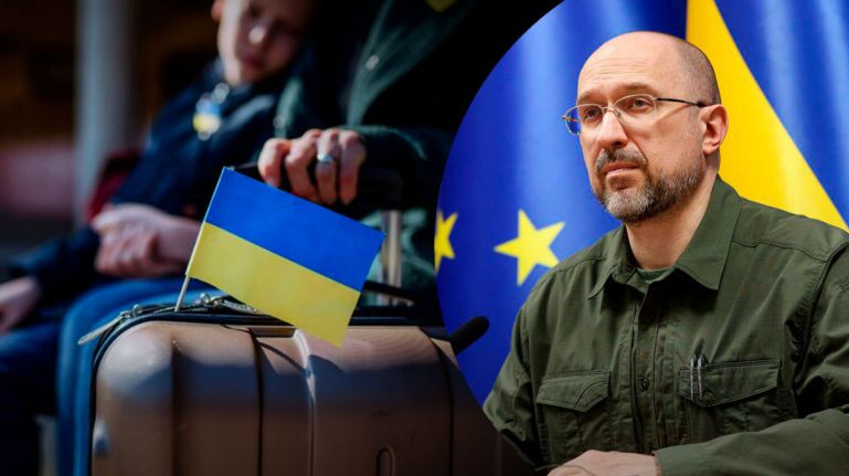 Шмыгаль надеется, что украинские беженцы, которые уехали в Германию после начала вторжения, вернутся в Украину
