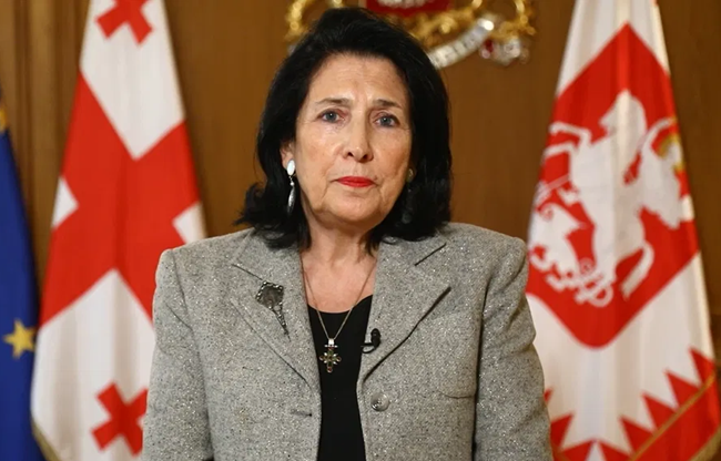 Ничего не произошло, — Саломе Зурабишвили сделала первое заявление после объявления нового президента Грузии