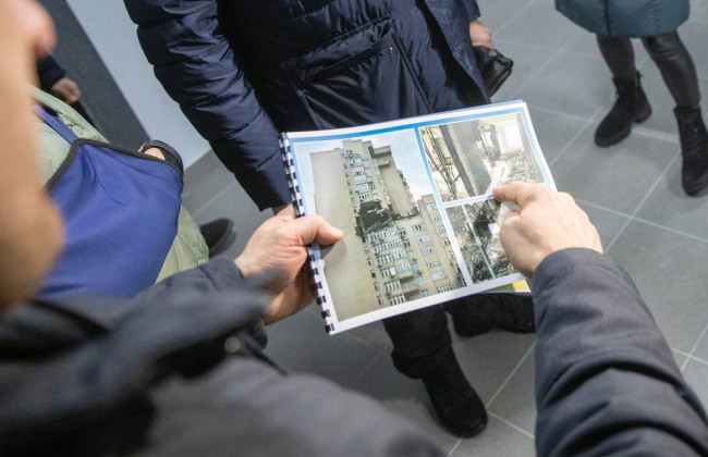 На Соломенке в Киеве полностью восстановили пострадавшую от российской ракеты 25-этажку